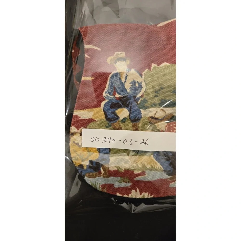vintage cowboy bib